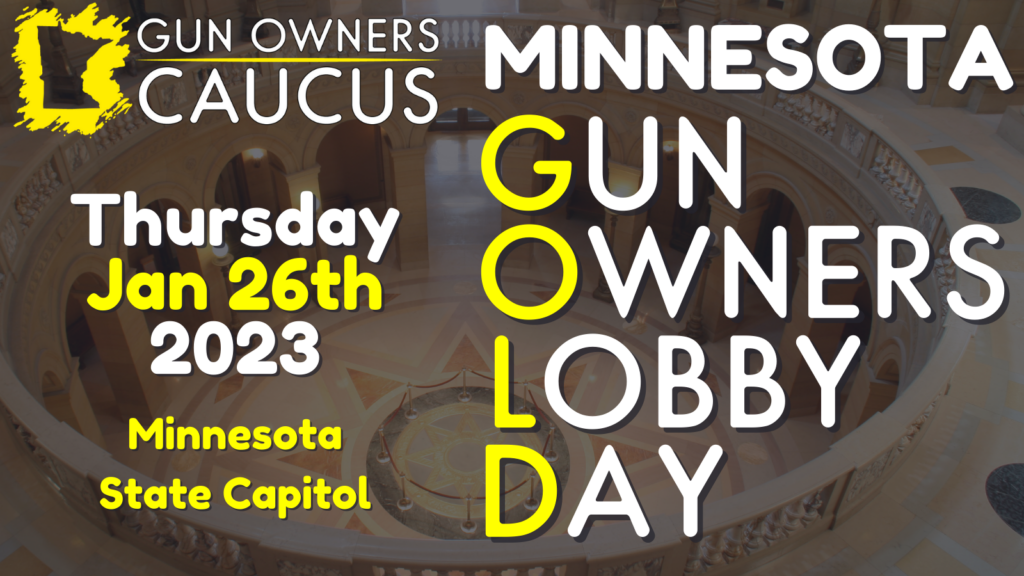 2023 Gun Owners Lobby Day Minnesota Gun Owners Caucus